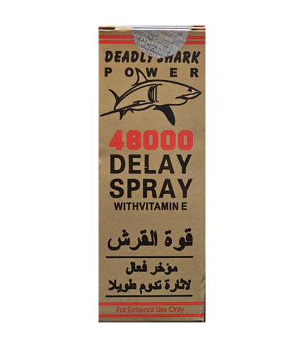 鯊魚持久液 DEADLY SHARK 48000 延時噴霧丨香港直營